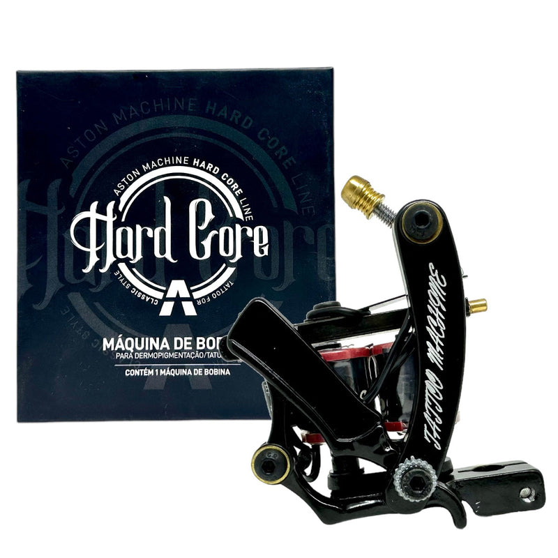 Máquina Tatuagem Bobina Hard Core Pintura Aston Machine