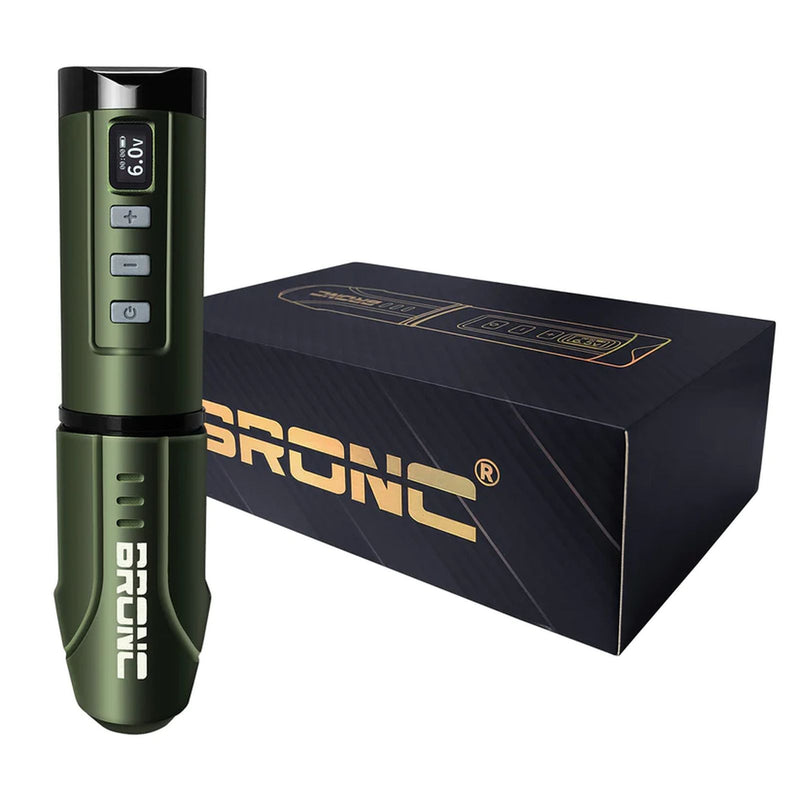 Máquina de Tatuagem Pen - Bullet - Bronc - Com Bateria Wirelless